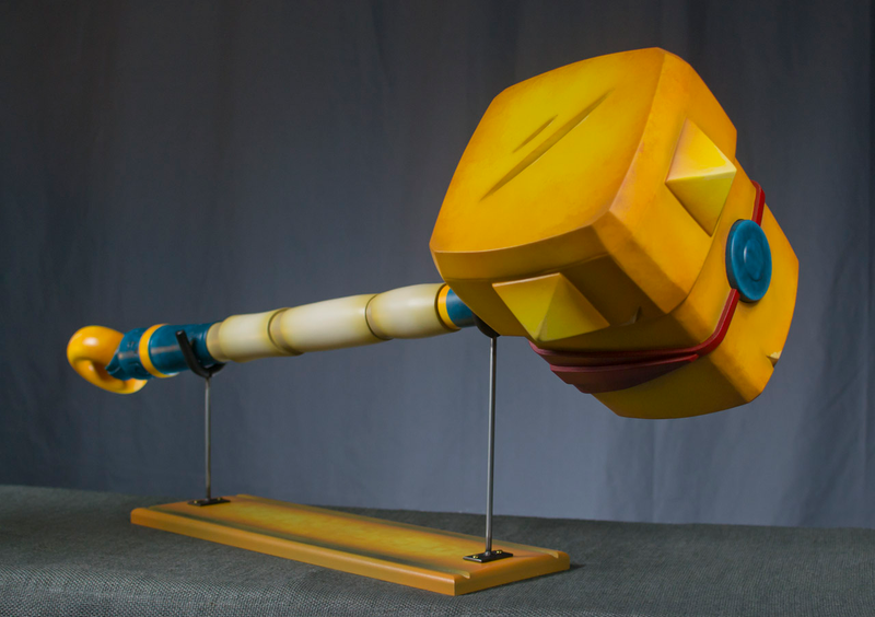 Illustration for article titled Bastion's Hammer, Made Real
